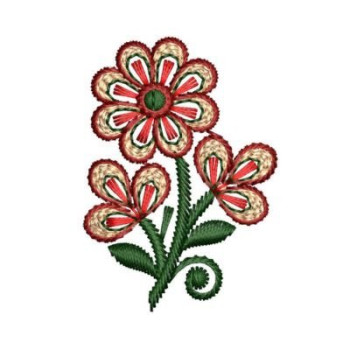 Circular Sequin Symphony Embroidery Design