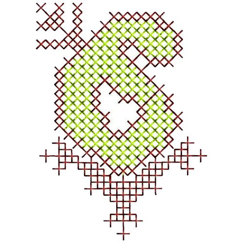Cross Stitch Design For Cushions 26179