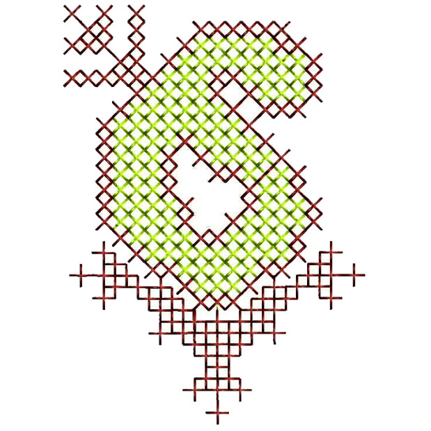 Cross Stitch Design For Cushions 26179