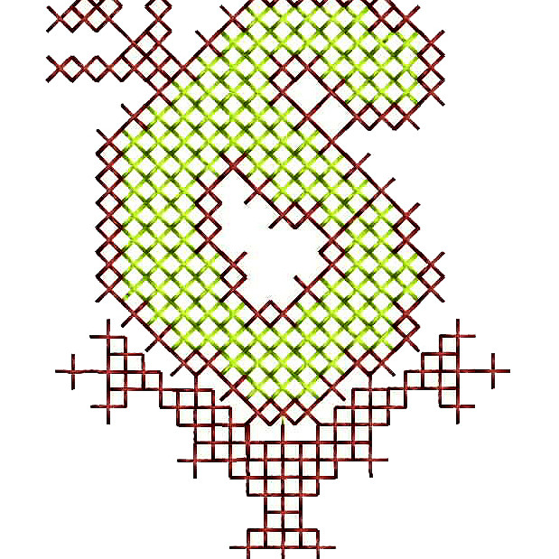 Cross Stitch Design For Cushions 26179