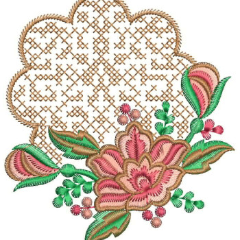 Cross Stitch Design For Tablecloth 26312