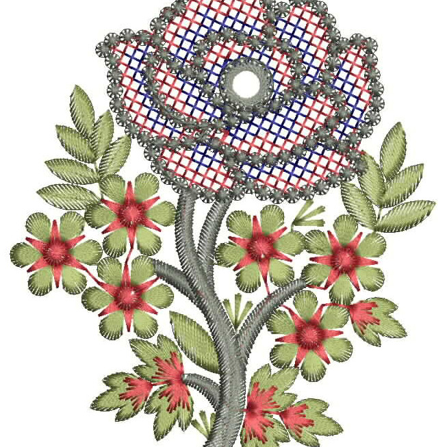 Cross Stitch Machine Embroidery Patterns 26375