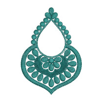 Elegant Embroidery Applique Design