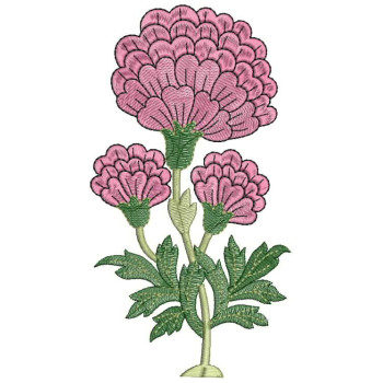 Embroidery Floral Patch Pattern 26379