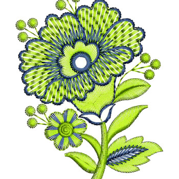 Embroidery Butta Design 26182