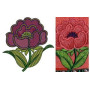 Embroidery Flowers Design 13580