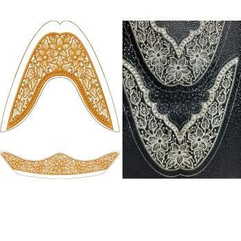 Embroidery Jutti Design With Jaipuri Pattern