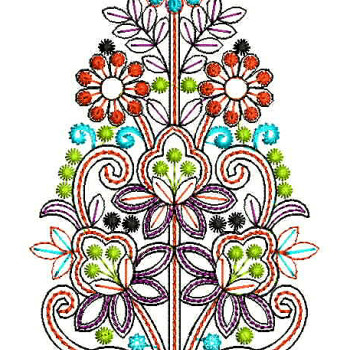 Embroidery Patch For Kurtis 21JN09