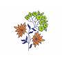 Floral Applique Embroidery