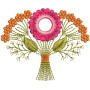 Floral Motif Embroidery Pattern