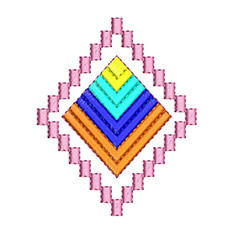 Geometric Machine Embroidery Designs