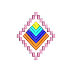 Geometric Machine Embroidery Designs