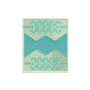 Geometric Zig-Zag Panel Machine Embroidery Design