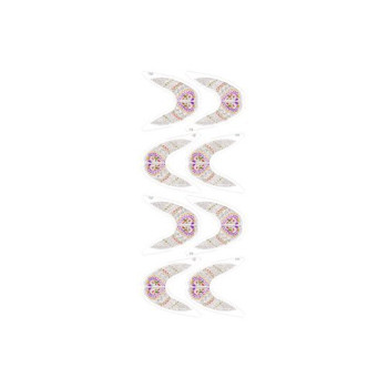 Heart Pattern Fancy Juti Embroidery Design