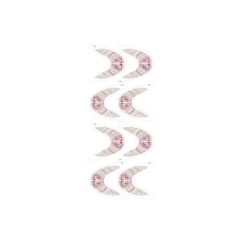 Heart Pattern Fancy Juti Embroidery Design