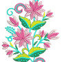 Large Machine Embroidery Design 26444