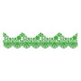 Long Floral Scalloped Lace Embroidery Border