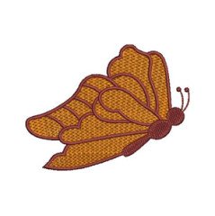 Machine Embroidery Butterfly Design