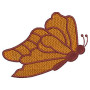 Machine Embroidery Butterfly Design