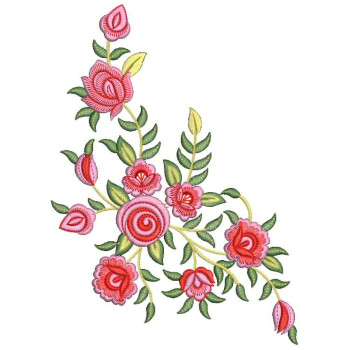 Machine Embroidery Design For Dresses 26296