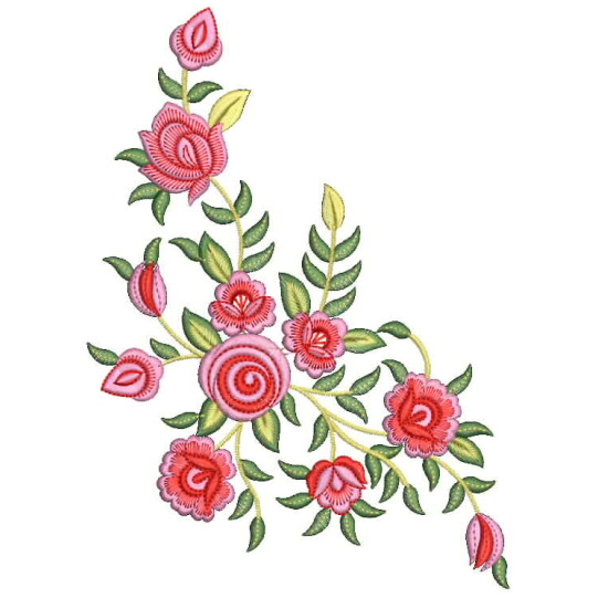 Machine Embroidery Design For Dresses 26296