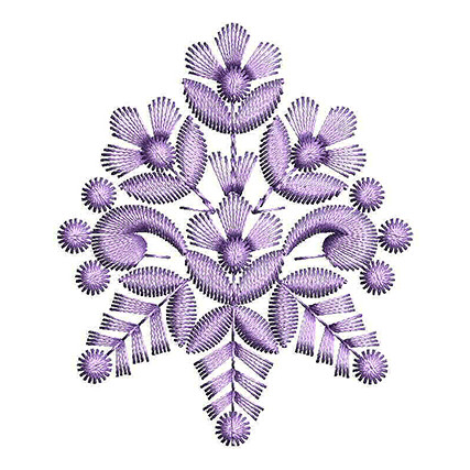 Machine Embroidery Flower Design