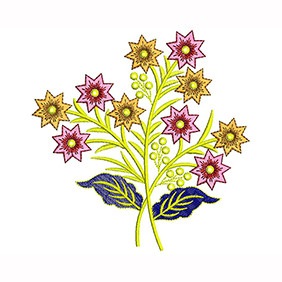 Machine Embroidery Kurti Design