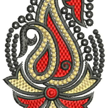 Machine Embroidery Patch Design 26377