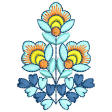 Machine Embroidery Small Applique Design