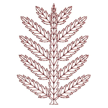 Machine Embroidery Tree Design 26447