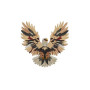 Majestic Bald Eagle Spread Wings Embroidery Design