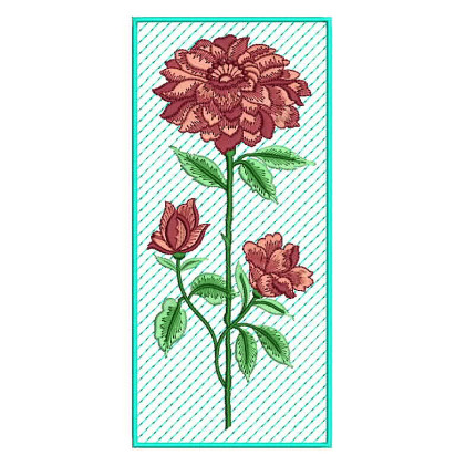 Modern Machine Embroidery Design 26435