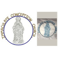 Mother Marry Logo Embroidery Design 23350