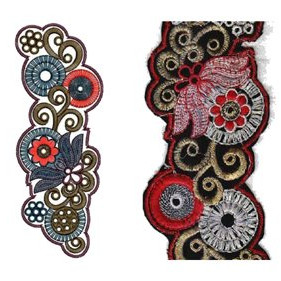 Patch Embroidery Design 12593