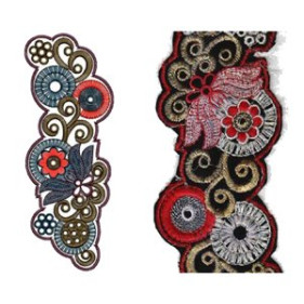 Patch Embroidery Design 12593