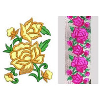 Patch Embroidery Design 18425
