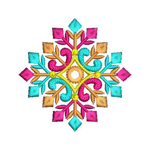 Patch Work Embroidery Design
