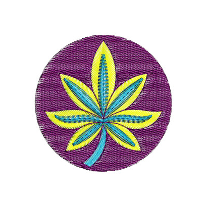 Round Flower Applique Embroidery Frame