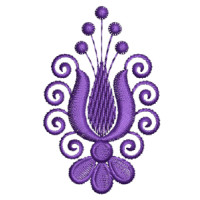 Saree Embroidery Patch Design