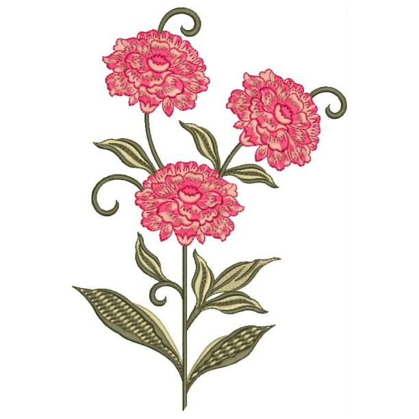 Saree Embroidery Pattern 26383