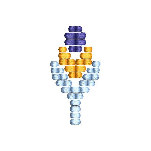  Small Scandinavian Folk Art Embroidery