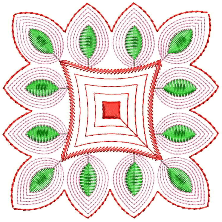 Selby Skirt Cording Patch Embroidery Design