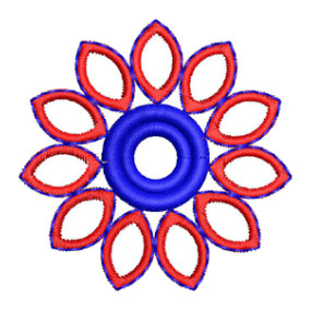 Simple Little Patch Embroidery