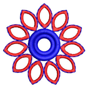 Simple Little Patch Embroidery