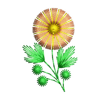 Small Embroidery Butti Design