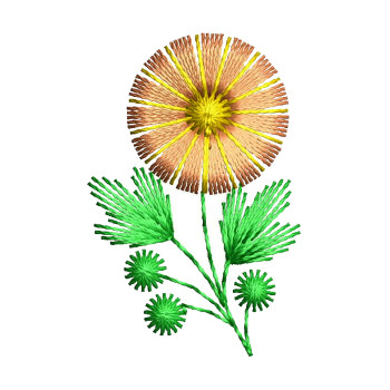 Small Embroidery Butti Design