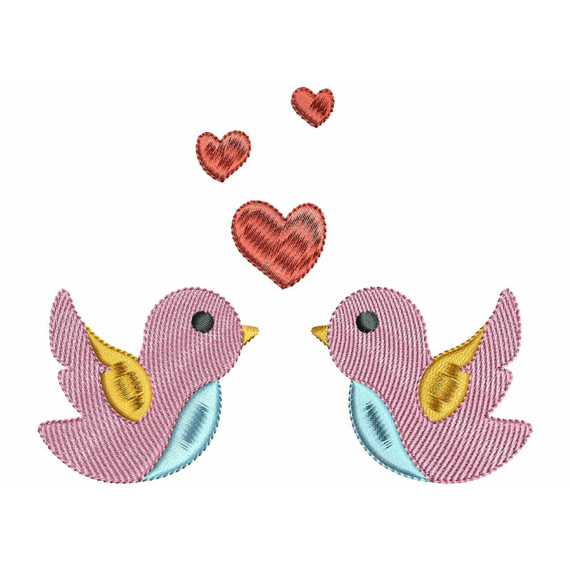 Vintage Bird Embroidery Pattern