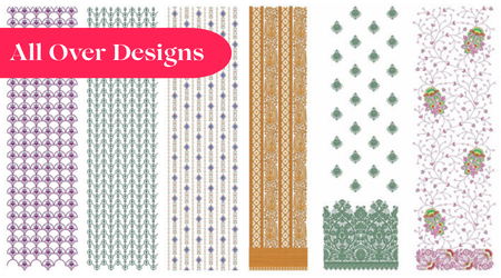 All Over Embroidery Designs