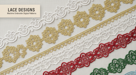 Lace Embroidery Designs