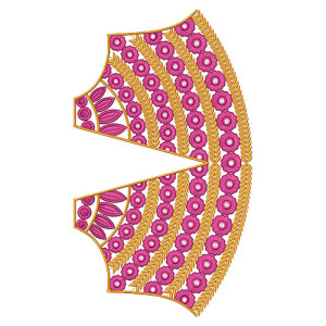 10215 Blouse Embroidery Design